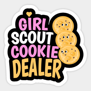 Girl scout cookie dealer funny scout for dirls Sticker
